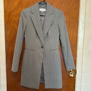 Calvin Klein long blazer